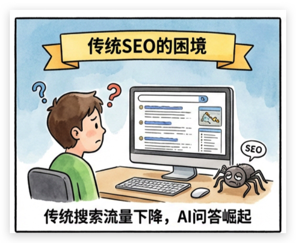 傳統(tǒng)SEO的困境